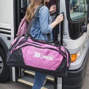 25" Pink Duffle Bag Gym Bag - Travel Bag - Carry-On Bag - Overnight Bag